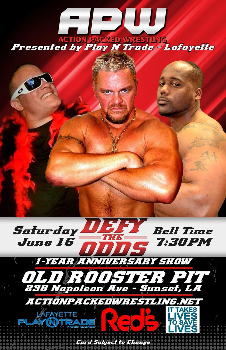 APW_LA's tweet photo. APW CAN’T WAIT TO WELCOME BACK THE FRANCHISE OF PRO WRESTLING!!!  @TheFranchiseSD https://t.co/cbZeyEbeJg