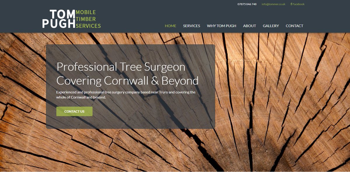 NetgemsMedia's tweet photo. New site for Tom Pugh Mobile Timber - Professional Tree Surgeon Covering Cornwall &amp; Beyond https://t.co/Jlwt45zFgI https://t.co/6cGzBnM5ZQ