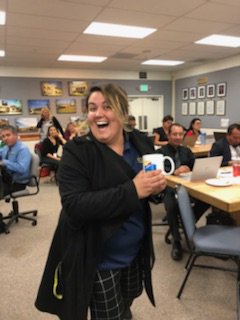 OxnardSD_SAIL's tweet photo. #YeahSummer
Thanks #OSD leadership team for playing our mini game 'Captain's License' & experiencing how #OxnardSDSAIL works & congrats to those who finished level 1 & got a special 'Captain's' mug #PersonalizedPD #OSDPride @OxnardSD @AlludoPlay https://t.co/qJZn3n0IyV
