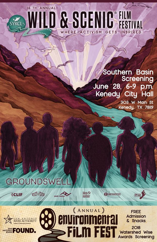 sariverfound's tweet photo. In case you missed it, here's your 2nd chance at a viewing of some #films frm @WildScenicFilm! Thurs. 6/28, 6-9PM at the Kenedy City Hall we'll be serving more complimentary snacks w/ a side of #inspiration & #nature! Admission is #FREE and #familyfriendly. #SouthernBasin https://t.co/tXQq9n1rMv