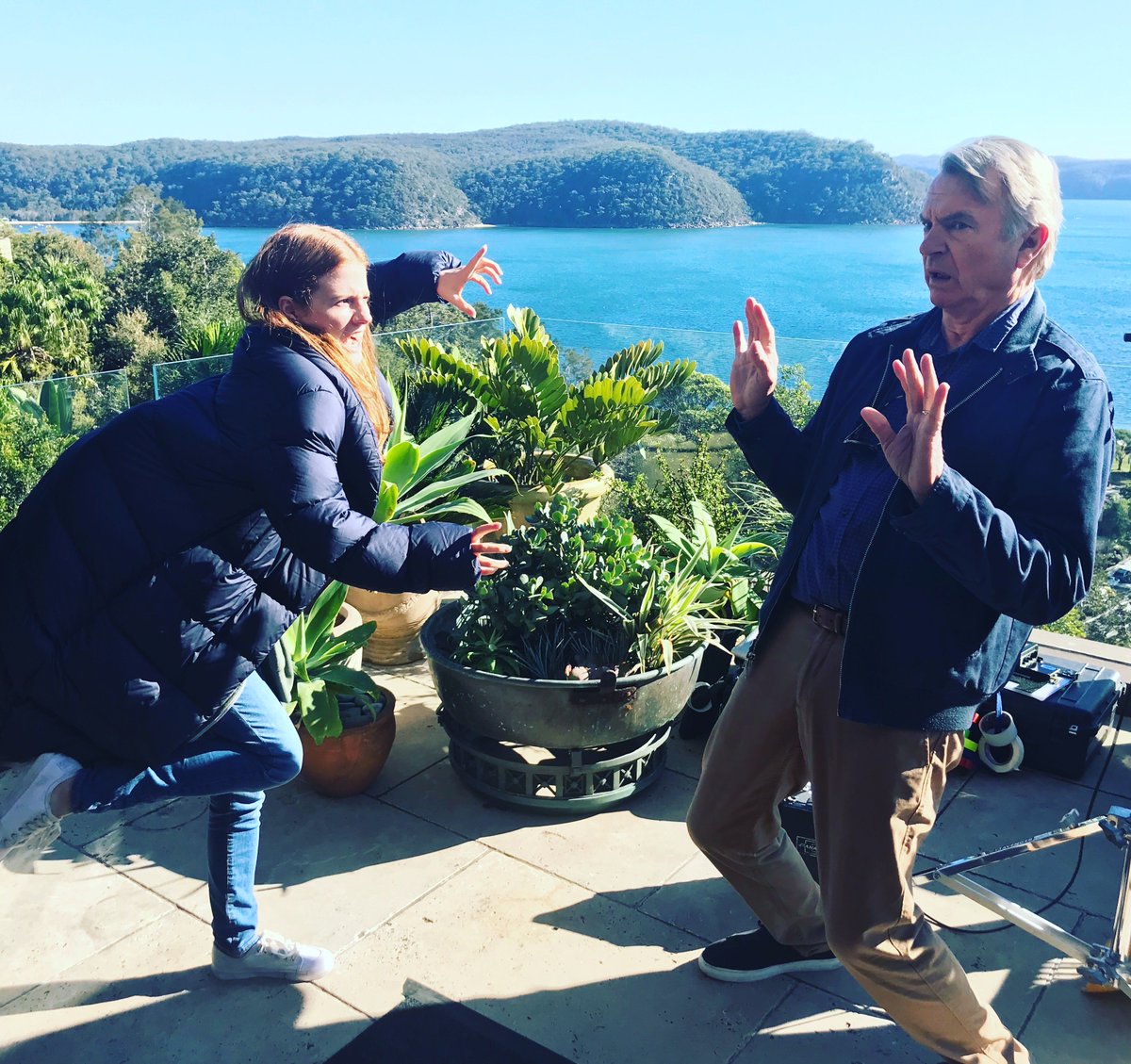 TwoPaddocks's tweet image. Our massive tribute. Spared no expense. Frances Berry a TERRIFYING velociraptor.#JurassicWorld #JurassicPark @prattprattpratt