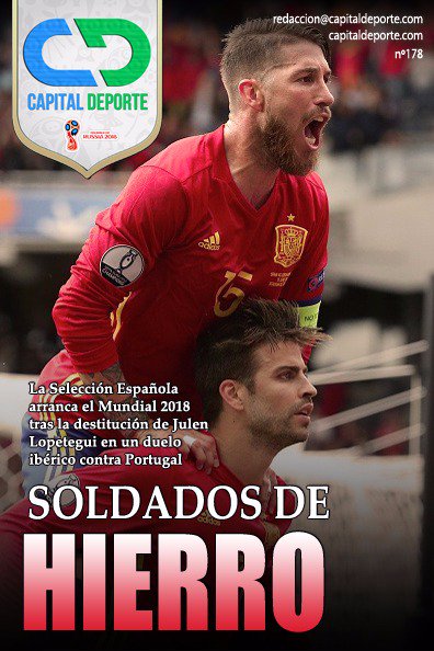 Capital_Deporte's tweet photo. 🗞️ 'SOLDADOS DE HIERRO' #PortadaCD https://t.co/WVEbz4UjlL