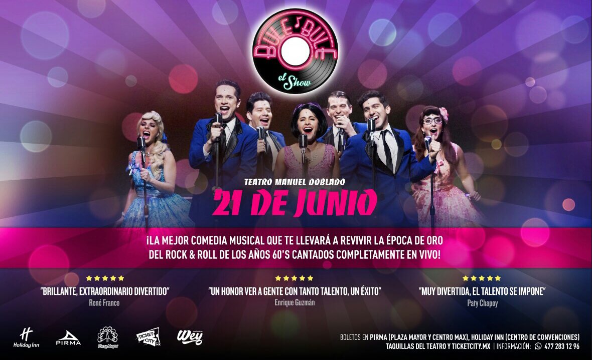 BuleBuleElShow's tweet photo. León! Estás listo para rockear? Nos vemos el Jueves 21 de Junio en el Teatro Manuel Doblado! https://t.co/Vkfumx5uio