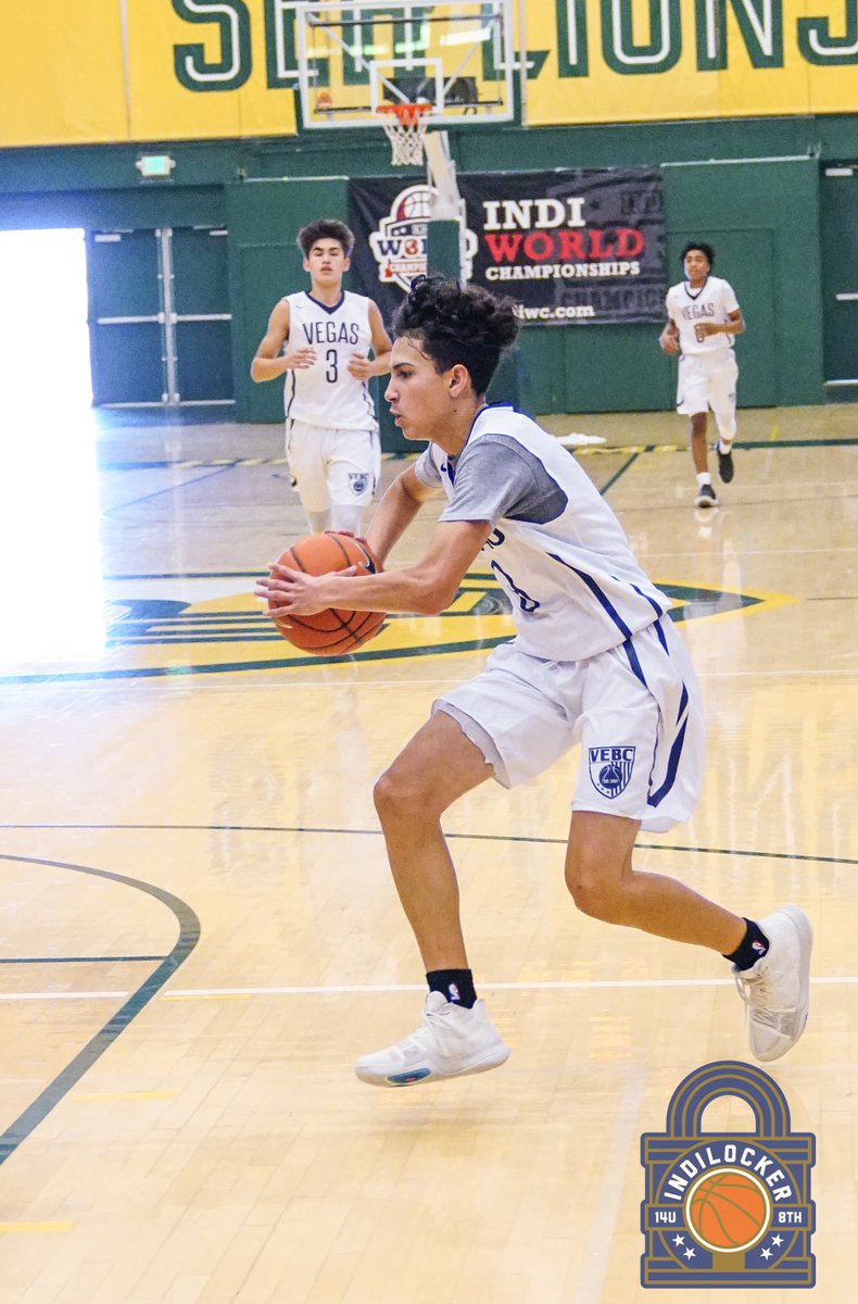 IndiHoops's tweet photo. The #IndiWorld2 champs Vegas Elite will defend their world title at #IndiWorld3 &amp; they do so with #1 PG in the class and they do so with #1 PG in the class of 2022 - Richard "Pop Pop" Isaacs.  Enjoy the show we are less than 14 days away. https://t.co/Ku9YlpX4qi