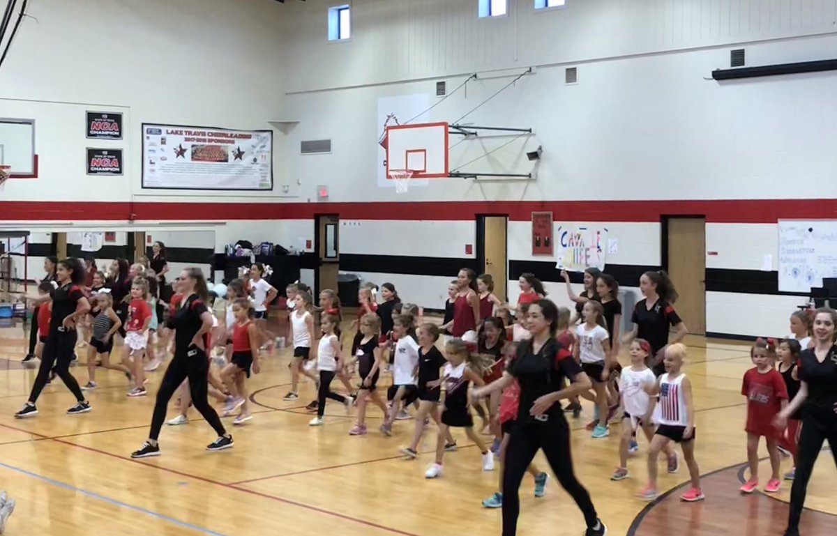 Thank you campers for a great week! Even our parents got in the mix at the showcase today!