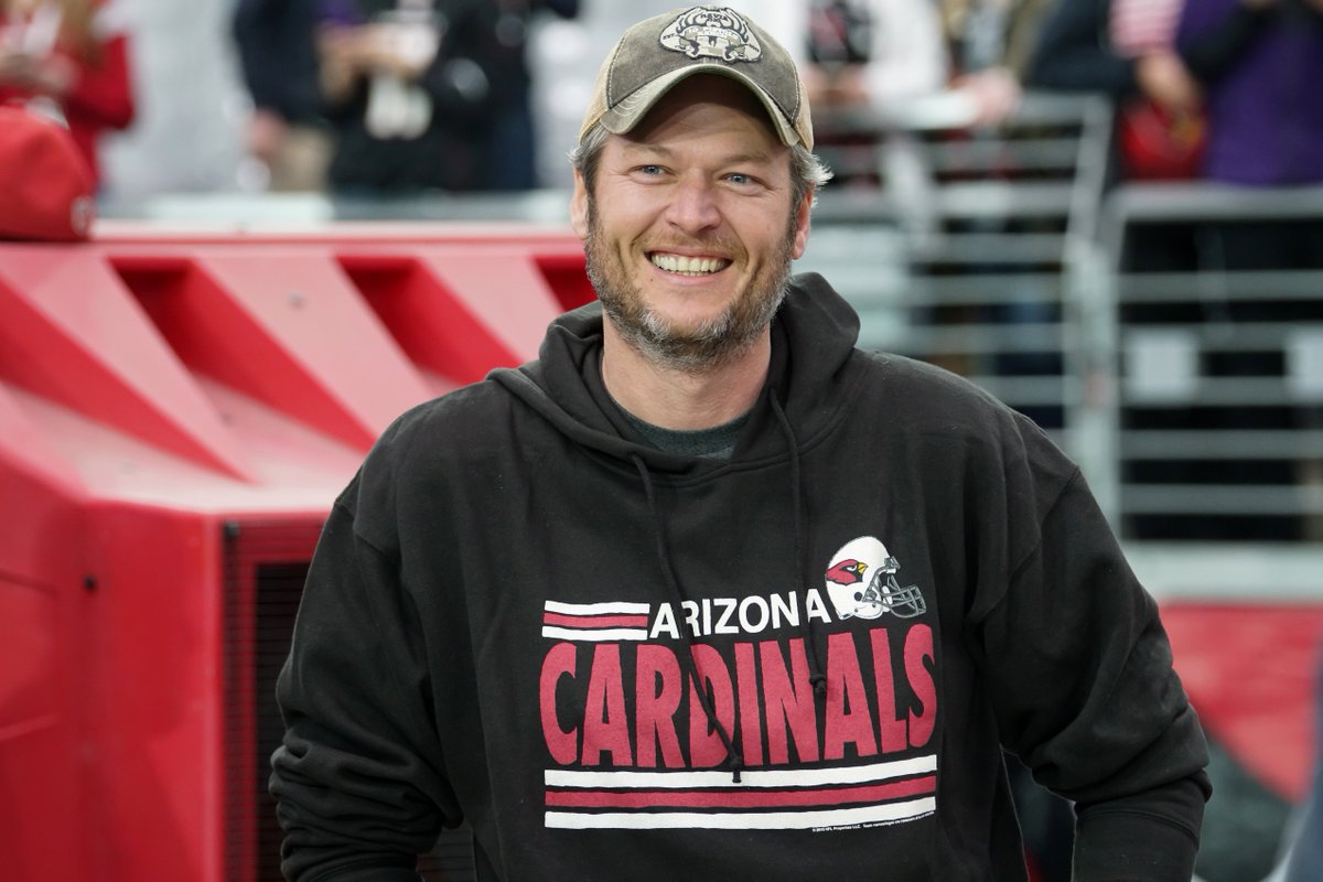 blake shelton arizona cardinals