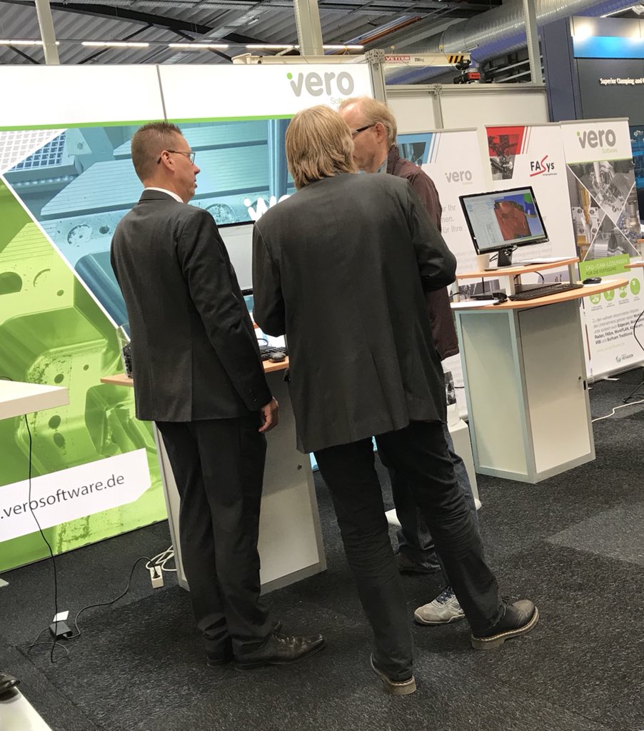 ThomasPlasberg's tweet photo. Hausausstellung #InDays3 von #ingersoll mit #Verosoftware und #FASys. Wir stellen Unsere CAM Lösungen #Edgecam, #WorkNCf und unsere Werkzeugverwaltung #FASys vor. Nutzen Sie noch den morgigen Tag um sich von unseren Lösungen begeistern zu lassen. https://t.co/Mcr96f6ZoV