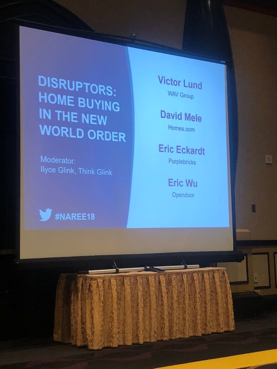 ICR client @PurplebricksUSA, along with @WAVgroup, <a href="/HomesDotCom/">Homes.com</a>, &amp; <a href="/Opendoor/">Opendoor</a> taking part in the <a href="/nareenews/">National Association of Real Estate Editors, NAREE</a> disruptor panel at NAREE's Real Estate Journalism Conference in Las Vegas. #NAREE18 bit.ly/2t9Bzou #PurpleBricksUSA