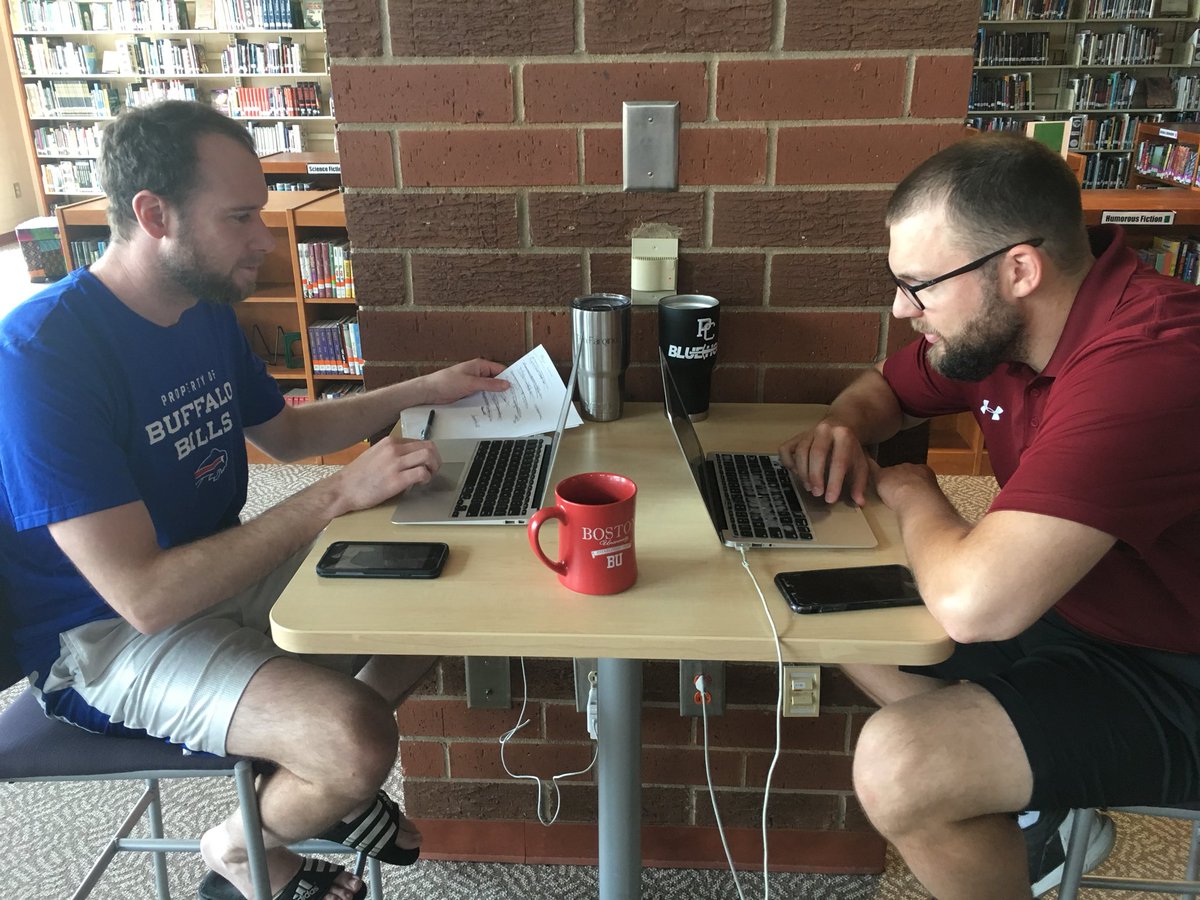 Mr_ARobertson's tweet photo. Enjoyed designing the future with a fabulous curriculum-writing team of #lex1socstudies teachers this week! Lots of great ideas generated and resources created! Excited to introduce multimodal text sets/ stations to Ts this fall!!! #growlearnshare https://t.co/fDc2by5lLn