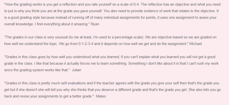 MsGreeneEdu's tweet image. On the blog today: students explain this class to someone who has never heard of me or the class before and they tell you what they think about my reflective grading system so far! #studentvoice #classblog #CNUSDFUNandDONE  byarsstudents.blogspot.com/2018/06/summer…