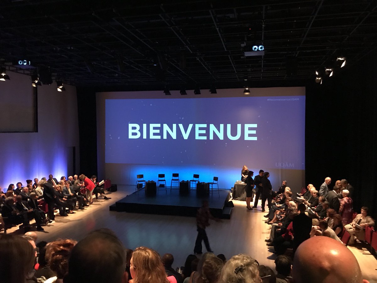 MathieuRodrigue's tweet image. Trajectoires @UQAM  soirée #reconnaissanceUQAM