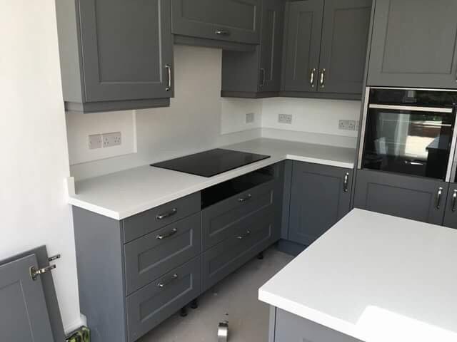 SheffieldSolid's tweet photo. Sunning Tristone Iris project.... carefully manufactured and installed today by our team in Sheffield... #madeinsheffield #tristone #solidsurface #sheffieldissuper https://t.co/zkJdpLlrQ6