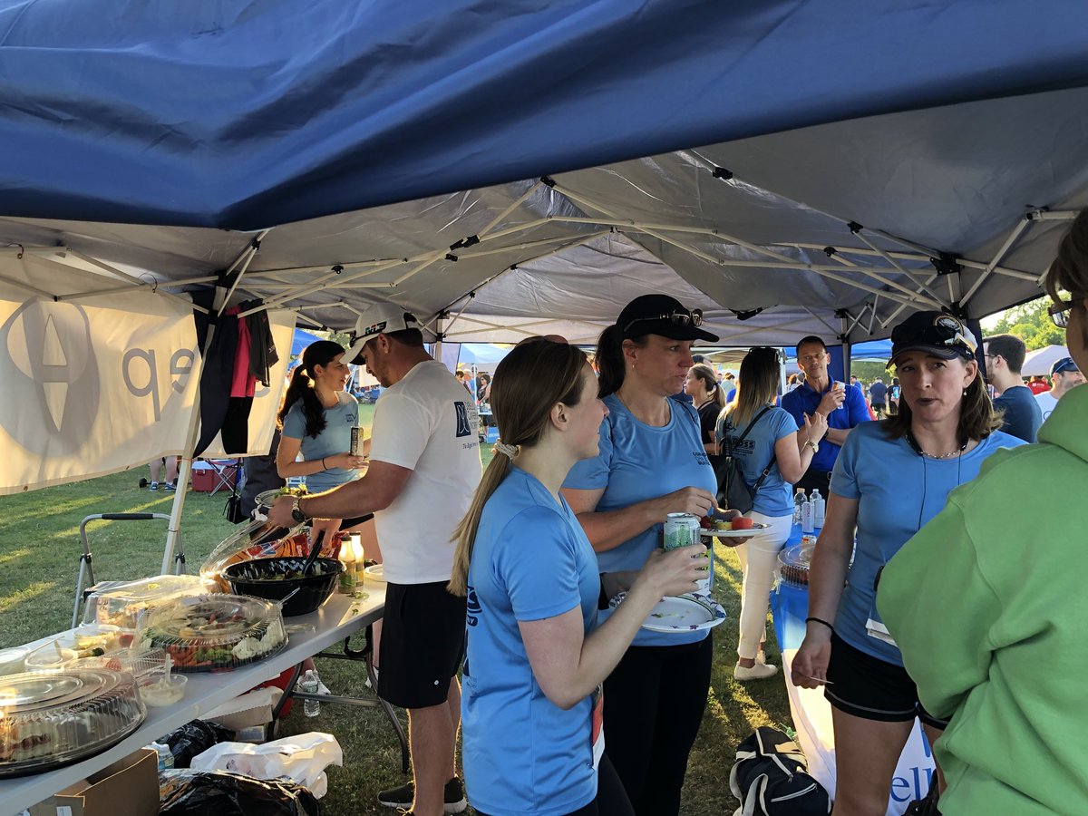 Amherst_Chamber's tweet image. Great time at the #CorporateChallenge2018! Thank you to all who joined our team! #goodexercise #goodfood #goodtime