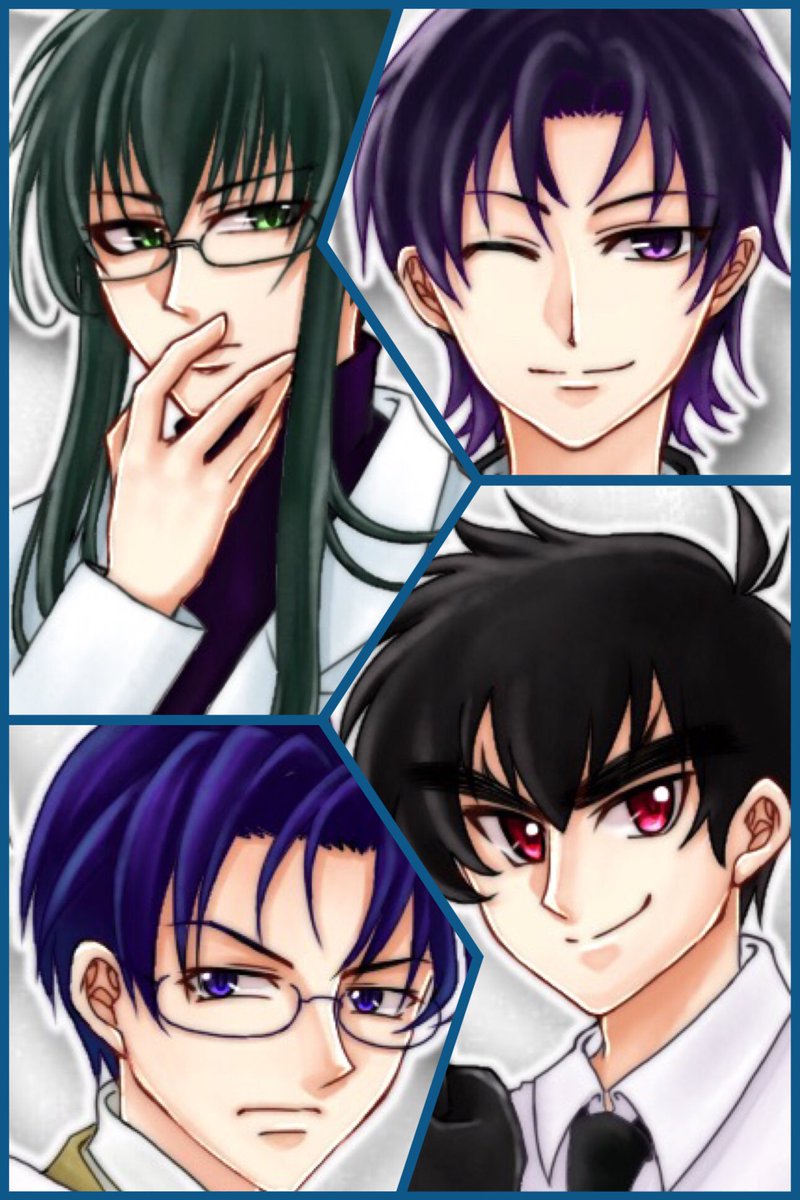 ささ Ar Twitter 久々に声優さん縛りの絵を 私を育てて下さったcv 置鮎龍太郎さんキャラ達 永瀬芥 好きしょ 草摩紫呉 フルバ 鵺野鳴介 ぬ べ クロフォード ヴァイスクロイツ