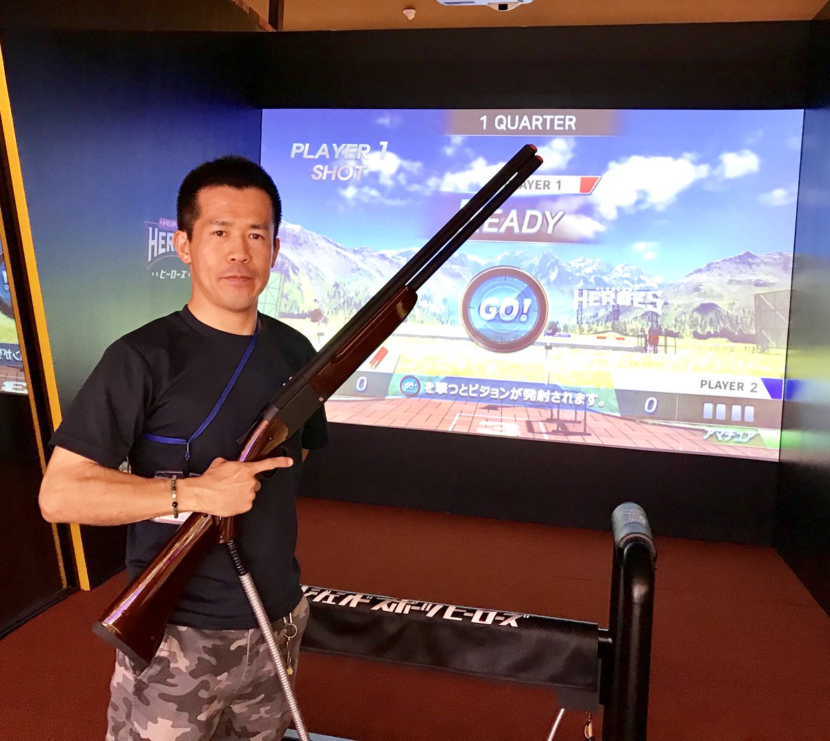 かがわっち 永遠の2等陸士 兵 先日 Theoutlets広島 内の カプコン が運営している ゲームセンター にて クレー射撃の ゲームを発見 射撃好きとしては 昔の血が騒ぎ もちろん挑戦 また実銃を撃ちに 渡米したくなりました