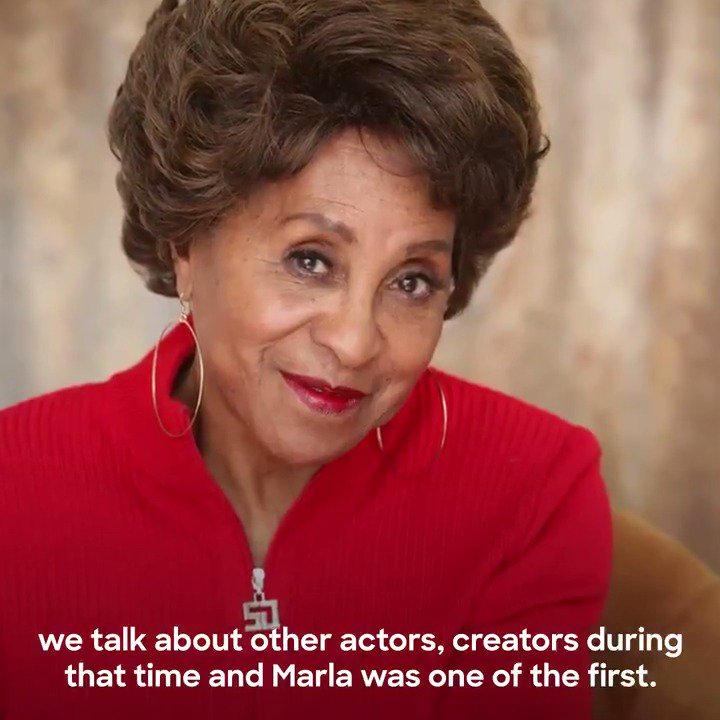 A trailblazer. An Icon. A Legend. Happy Birthday Marla Gibbs! 