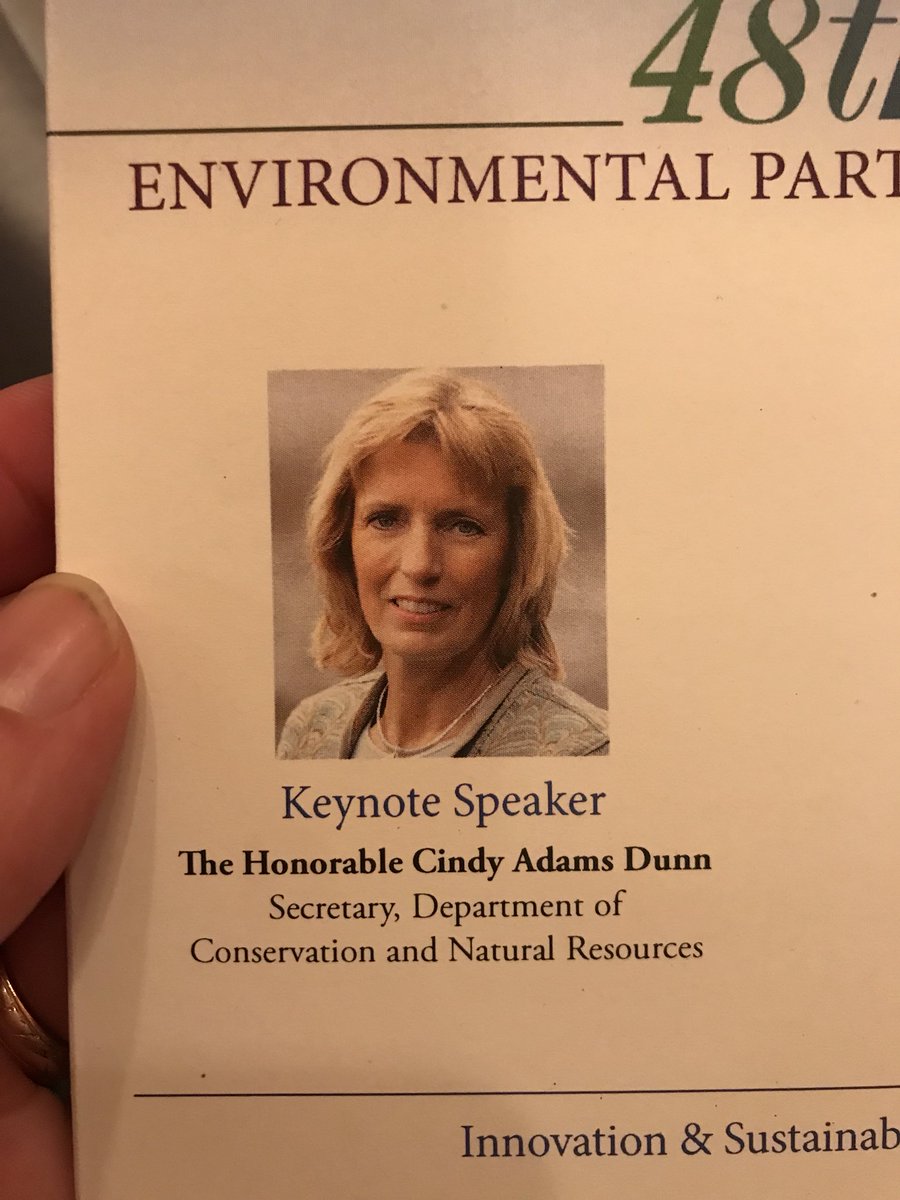 TTFWatershed's tweet photo. Thank you Secretary Dunn @DCNRnews 4 your #leadership & #ConservationinaChangingClimate report. @PECPA #PECDinner2018 https://t.co/2n5OrYyQd5