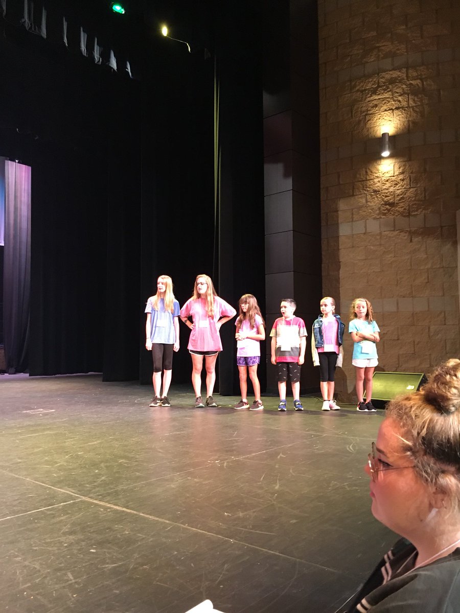 cornertheatre's tweet photo. Such hard work today in camp! Come see Aladdin, Jr. next Friday and Saturday night at 7! It will be BEAUTIFUL!!!! https://t.co/GUZjqC4xcJ