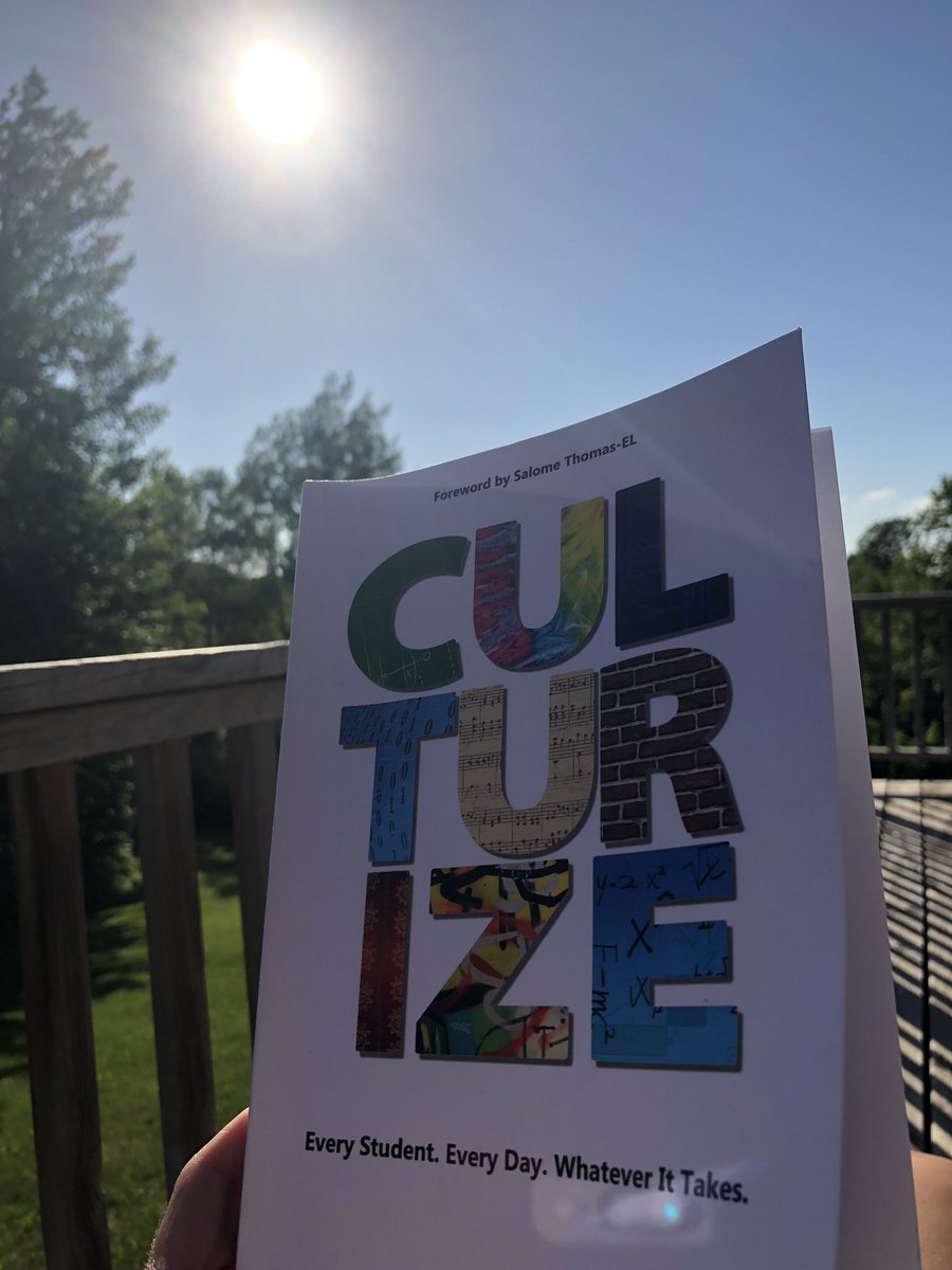hsstricker8's tweet photo. First summer read! Only in Chapter 2 and loving it already! #mustreadforall #BeAChampionForStudents #Culturize @casas_jimmy https://t.co/l14tuwuJou