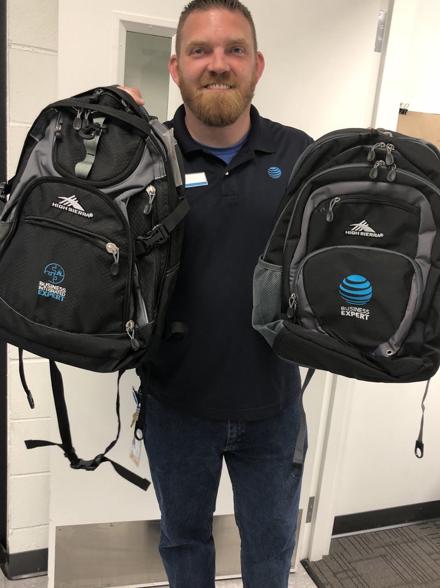 Two years of Business Expert gear.
Biz expert 2017 and 2018 <a href="/ErickJBush/">Erick Bush</a> <a href="/Awaggs22/">Ashlie Wagganer</a> #attemployee