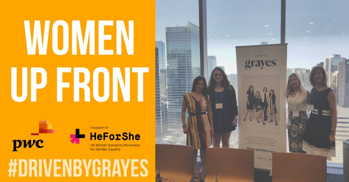 womenwhorockWWR's tweet photo. Some of the members of our team from #WomenWhoRock at the wonderful event today.
#DrivenByGrayesCampaign #PwCCanada #GrayesToronto #MiningMattersCA #WomenWhoRock #CancerSociety #WomenInLeadership #PwCProud https://t.co/9hvzOjouoc