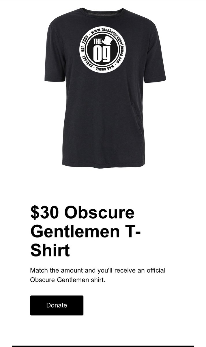 TheObscureGents's tweet photo. The Obscure For a Penny Zero CHOC Walk charity is still giving prizes for donations. Donate and get some of these items from us.

-Tweet to comic
-AVI by @ObscureAaron 
-Hoodie
-Shirts
-Much more

Donate: https://t.co/orIpW4HY0t https://t.co/5R7gP5IVhX