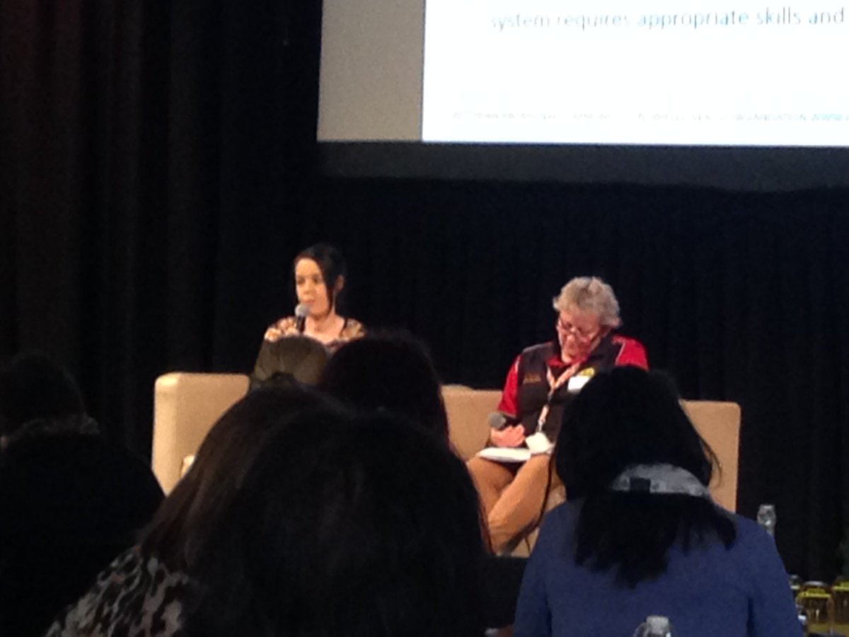 CEH_Aus's tweet photo. " #myagedcare isn't accessible for any person regardless of background" great start to panel on aged services for aboriginal people #settingstandards @CCDA_AUS https://t.co/ekhSEke8WA