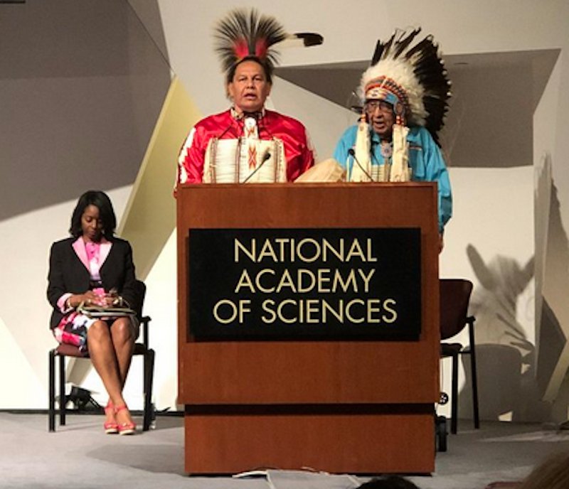CrystalREmery's tweet image. Honored to have the world famous Zotigh Singers drum group open the evening program of #ChangingTheFaceOfSTEM forum at @theNASEM @theNASciences as part of the transformational day of inspiring #STEM stories.  @ChangingSTEM #Diversity #Inclusion