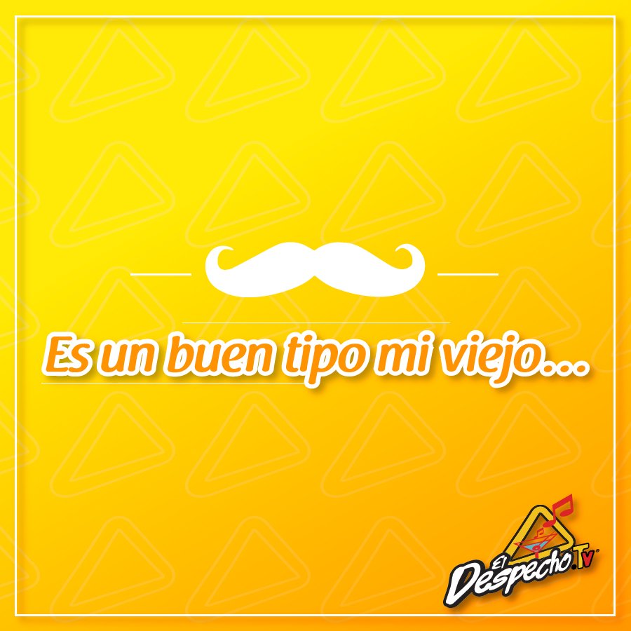 eldespecho's tweet photo. En el #MesdelPadre, queremos recordarlos y homenajearlos como se debe.

¿Recuerdas el mejor consejo que te haya dado tu papá? 🤔💛 https://t.co/xA6n8o6jyG