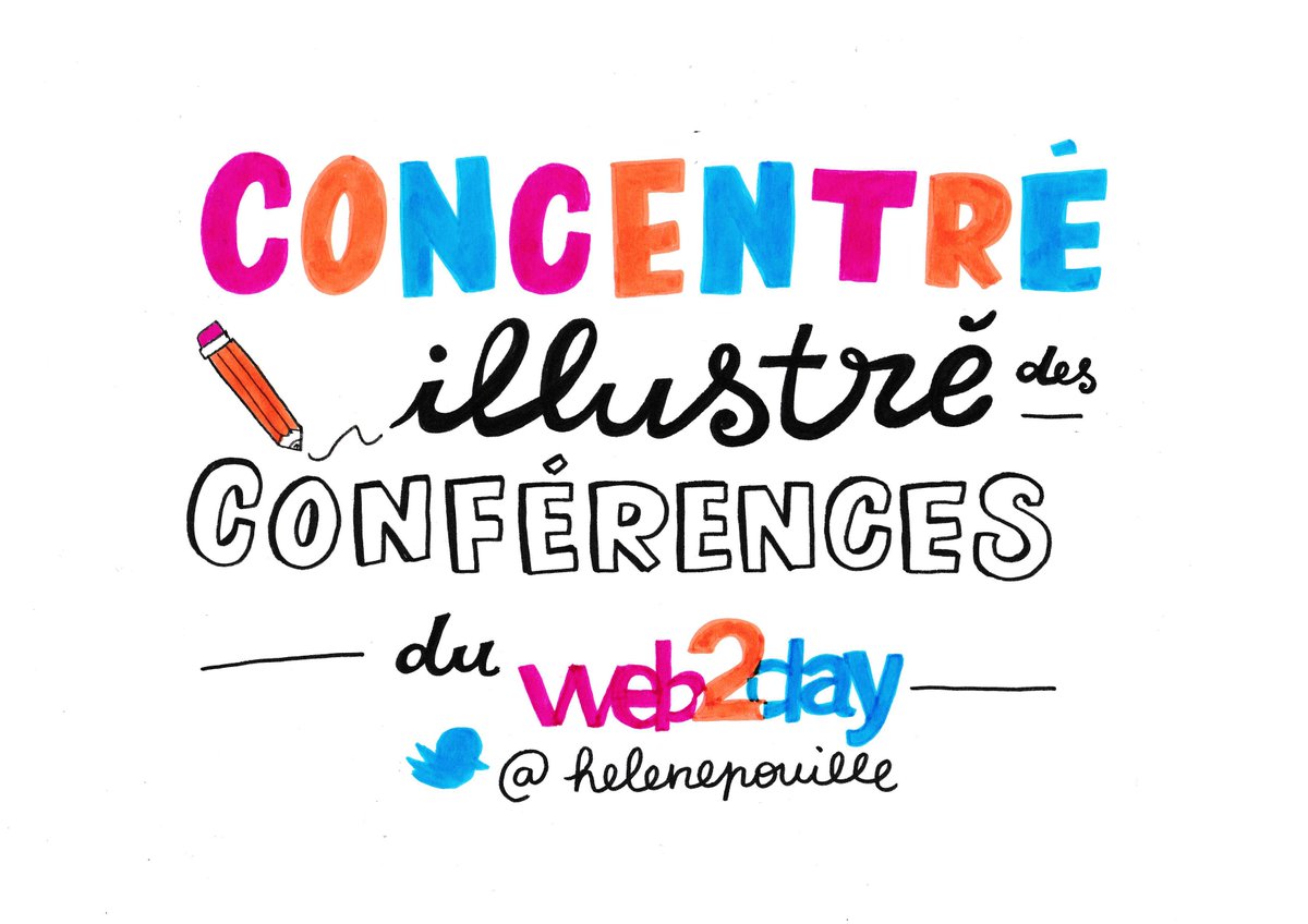 helenepouille's tweet photo. ✍️😍 Mon premier @web2day résumé en dessins avec @AlterniteTweet, @shalf, @RatZillaS, @15marches, @Vitolae, @nicoreboud, @yannlenen, @SimonRobic, @Angelina_Lamy, @ameliamatar, @Aurelie_JEAN, @fannysparty, @olivez et @gchampeau #Web2Day2018 

🔎 https://t.co/rW9ELqiWza https://t.co/ewJB05wRUz