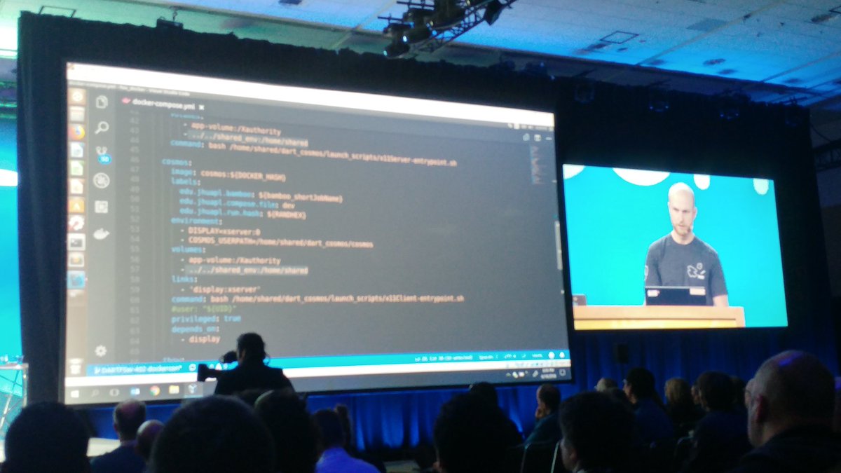 EltonStoneman's tweet image. I think every session at #dockercon2018 has featured @code :) This is the NASA demo.