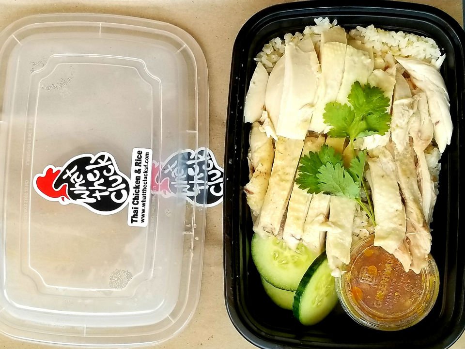 uppercasing's tweet image. Traditional Thai meets tie-dye: What The Cluck opens on Haight Street hoodline.com/2018/06/tradit… by Camden Avery