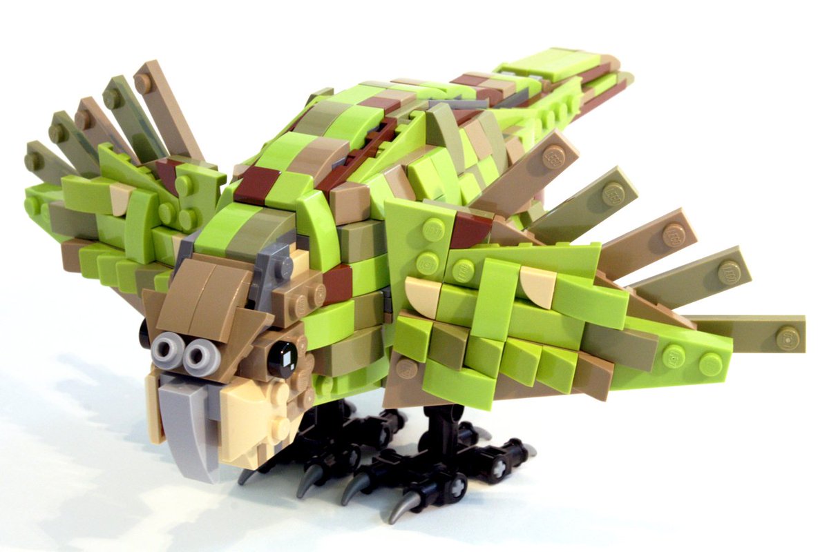 Spokesbird's tweet photo. Skraaarrk! Support the kākāpō set over on LEGO Ideas, we need 10,000 supporters to help make it an actual thing: https://t.co/B36dewHVny https://t.co/2RpWPIHEL9
