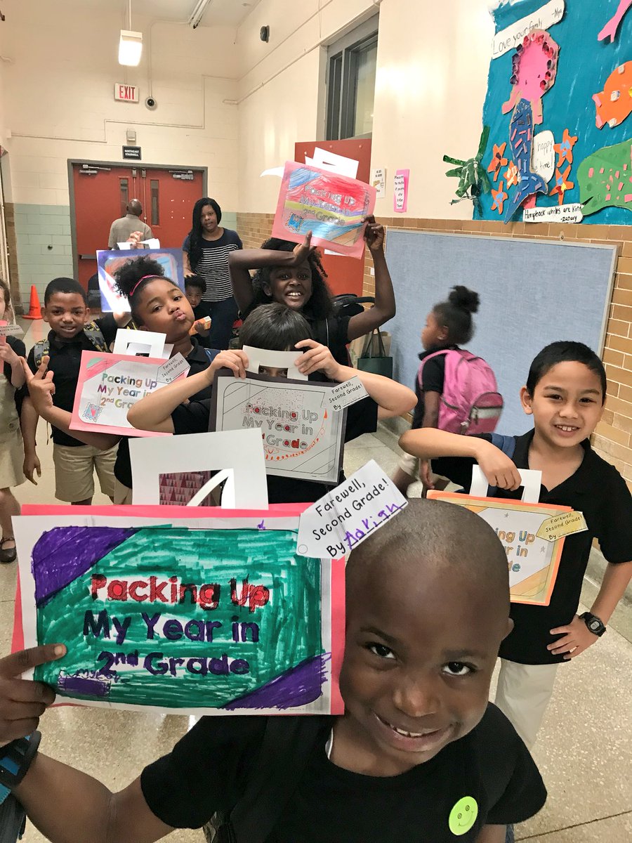 mrsbrowndc's tweet photo. Tomorrow is our last day! We are “Packing Up Second Grade” and getting ready for third!! #thirdgradeherewecome @WallsAtFrancis https://t.co/N9RnBJ5Tmv