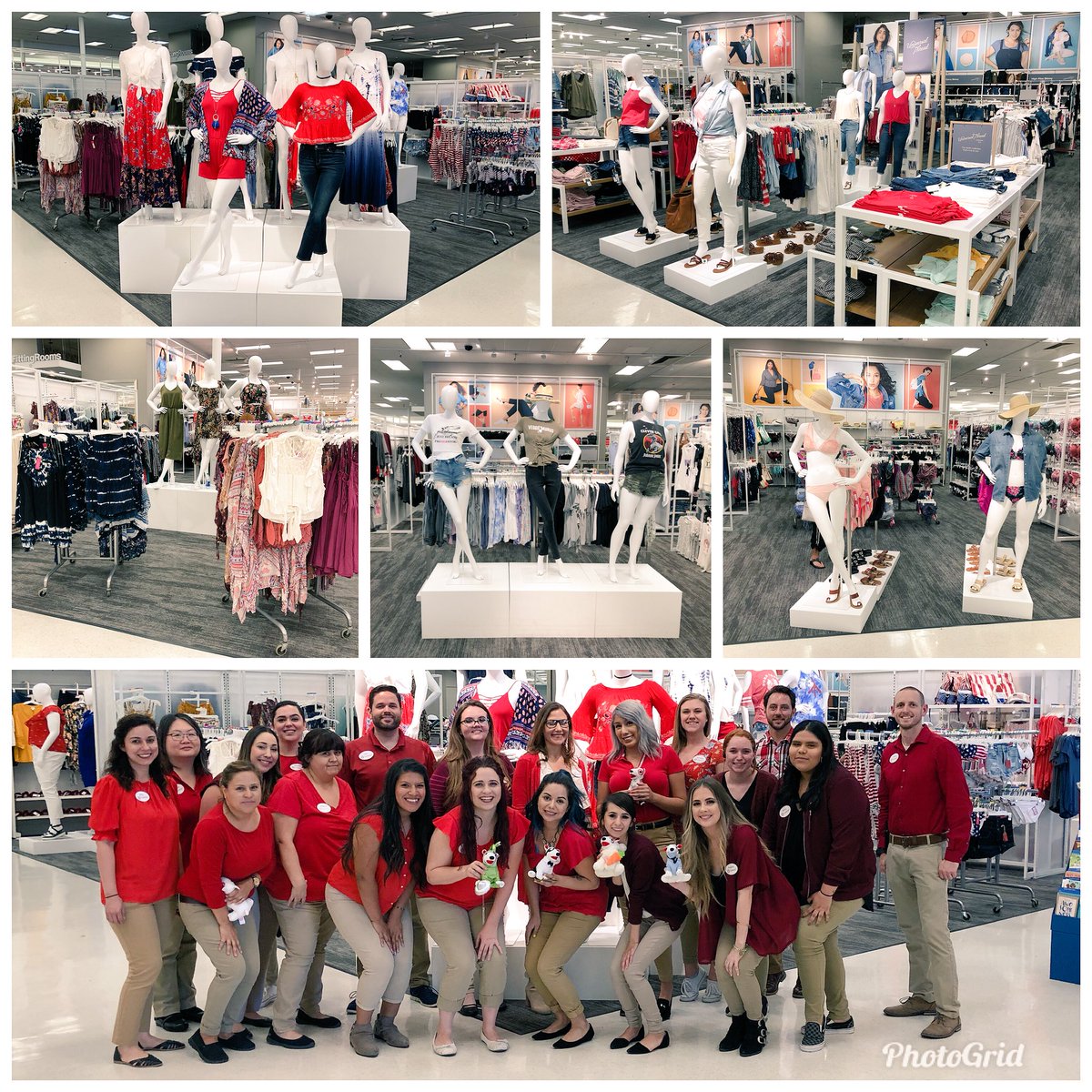 Such an awesome day with Anne learning all about style!  Our RTW looks amazing! Thank you D244 and @Ricky_Fair_TGT for the support!  #oneteam #targetstyle #T293