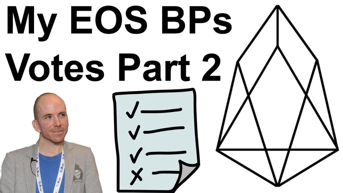 ChrisConeyInt's tweet photo. Here is Why I Voted For These #EOS Block Producers - Part 2 https://t.co/vlyPjwS0s6 #eosio #blockchain #eoslaunch #eosblockproducers #dapps #smartcontracts https://t.co/d4mfiWEvwM