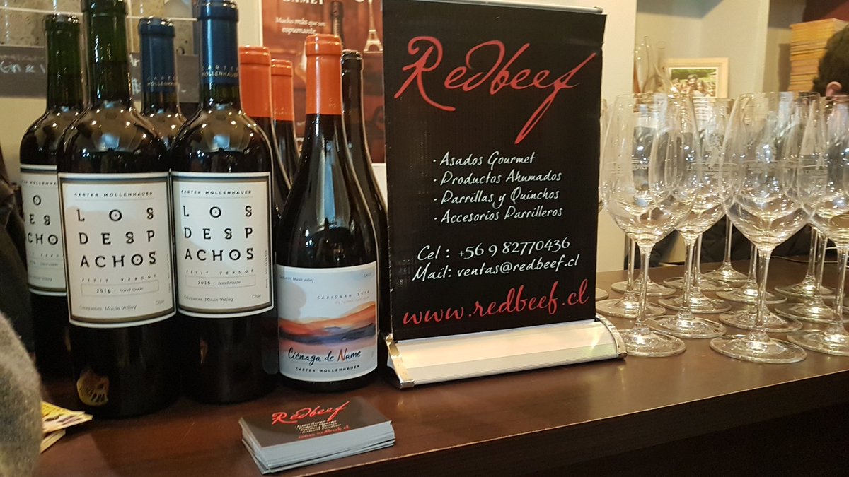 Ya en la <a href="/cavadelpescador/">guss</a> !! Para la cata de #cartermollenhauer !!