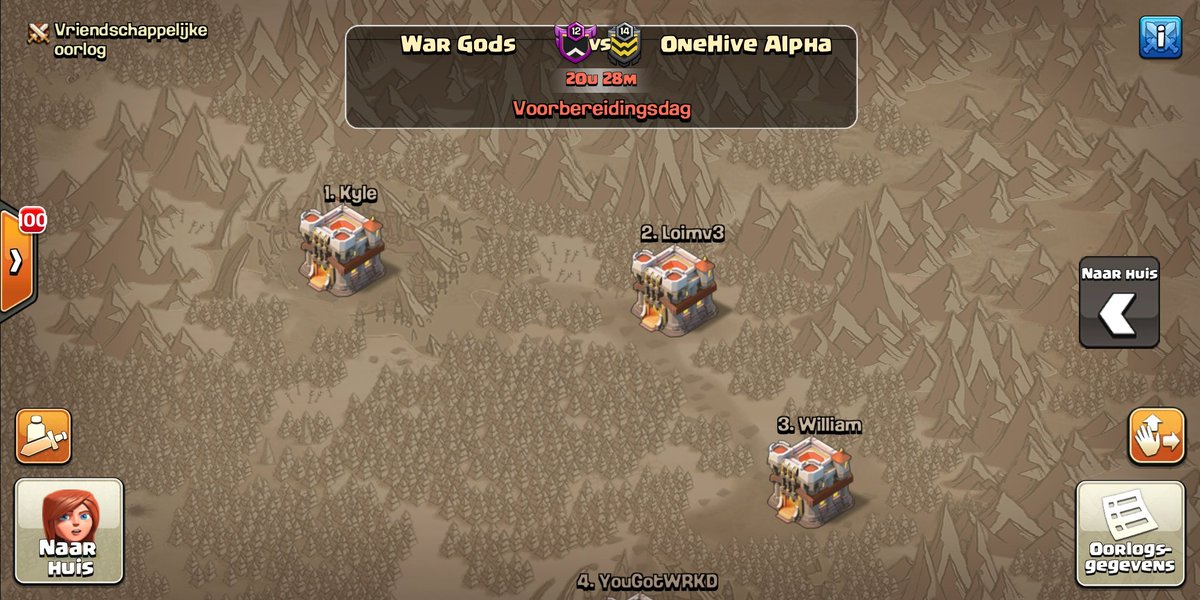 <a href="/MinerLeagueCW/">MLCW</a> GWL D2 week 10 vs <a href="/OneHiveAlpha/">OneHive Alpha</a> in a battle for the second place! 4/13/18 BD. GL and have a great war 🔥