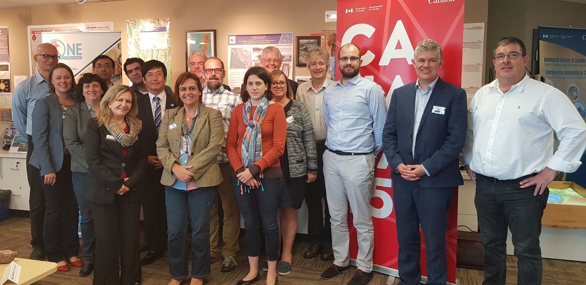 The OneGeology Board and Technical representatives at the 15th Board meeting in Vancouver, Canada. <a href="/BritGeoSurvey/">British Geological Survey</a> <a href="/rcan/">ron cannon</a>