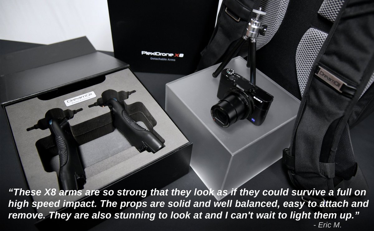 DreamQii's tweet photo. Last month we started shipping demo packages to select #PlexiDrone backers and they had some nice things to say :) #startup #progression #shipping #delivery #packaging #drones https://t.co/ifzxYKZUfl