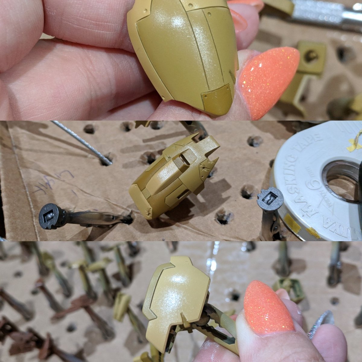 TanashaBuilds's tweet photo. Next layer of paint on

#airbrush #painting #smspaints #thescalemodellerssupply #gbwc #gbwc2018au #gbwc2018 #gunplabuildersworldcup #tanashabuilds #Melbourne #australia https://t.co/7YBB1myVIj