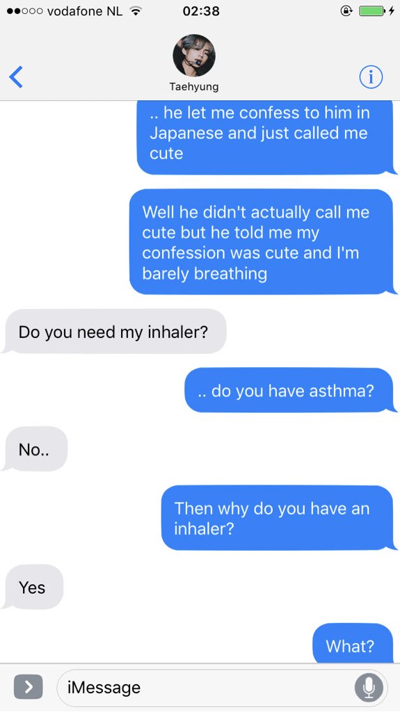 Then why do you have an inhaler?Yes