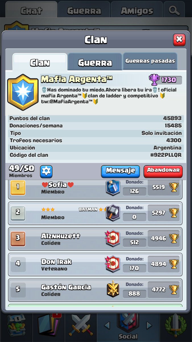 Una visita por parte de <a href="/Facundolucas21/">🤪</a>  nos hizo romper récord en el top local❄️👽❄️ siempre sos bienvenido crack 
#VamosMafia🇦🇷