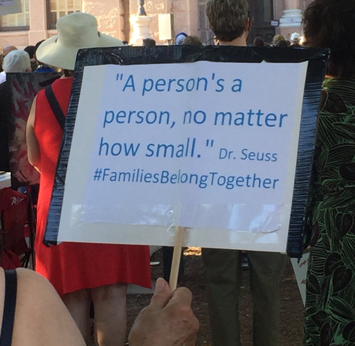 votolatino's tweet photo. Using children as deterrents to immigrants and assylum seekers is inhumane #familiesbelongtogether #vlgoinglocal https://t.co/Qqw0DC18XQ