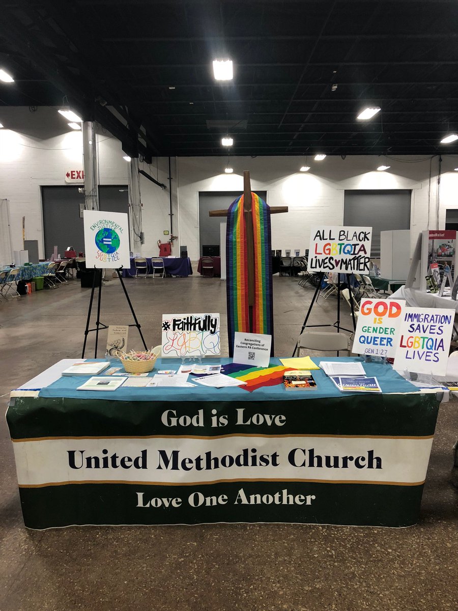 Opening day at #EPAUMC18. 

God is love!