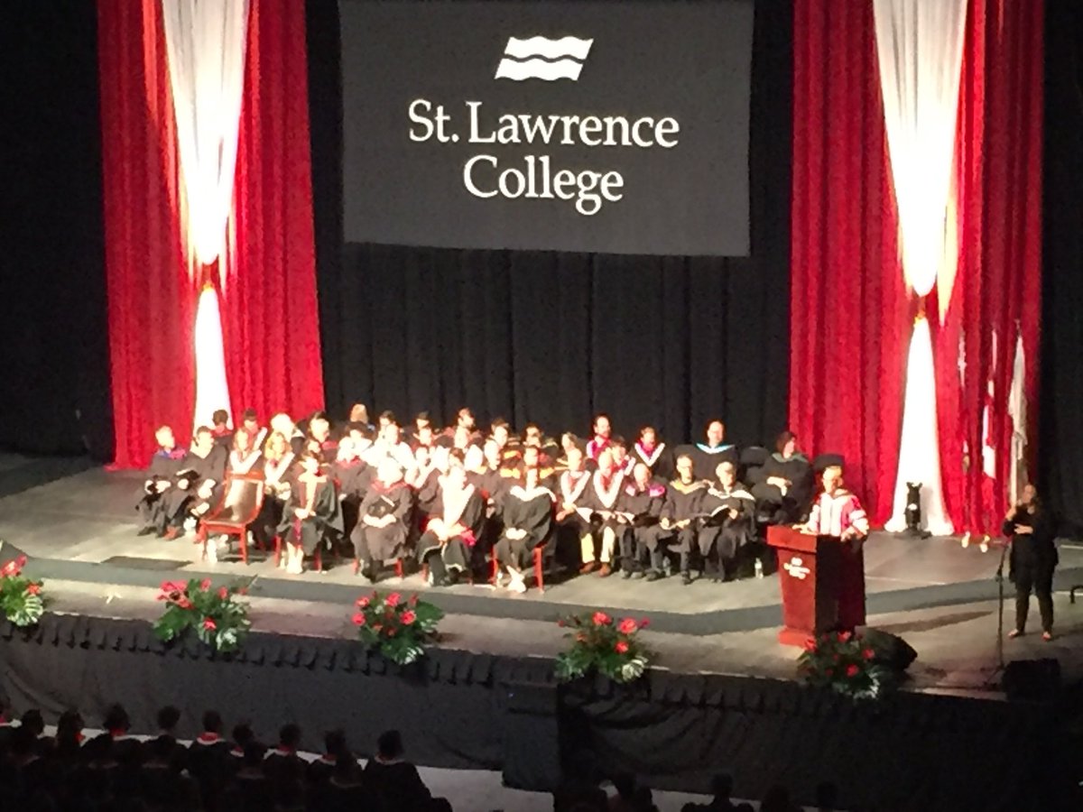 theresamacbeth's tweet photo. Congratulations to the class of 2018 @whatsinsideslc and to my Sweetheart @gvollebregt for his inspiring convocation speech. Such a beautiful night! #SLCGrad2018 https://t.co/bQt8WSBFMZ