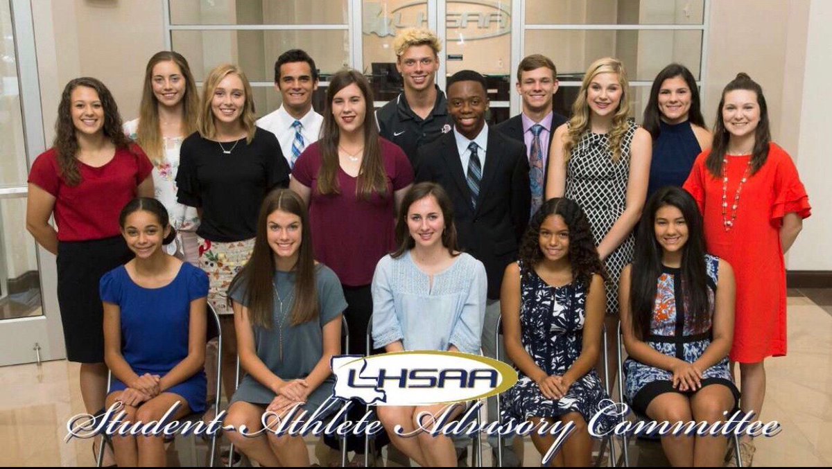 Congratulations to sophomore Caroline Eschete for being selected to the LHSAA Student Athlete Advisory Committee!