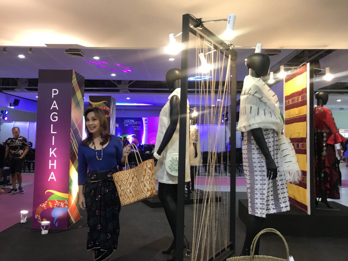 loren_legarda's tweet photo. Visit the 2018 National Arts and Crafts fair, a 4-day trade event of the DTI, with support of the Office of Senator Loren Legarda, from June 14 to 17 at the Mega Trade Halls 1-3, Mega B, SM Megamall, Mandaluyong City. Admission is free! @smmegamall #megatradehall @senateph https://t.co/Vh7RhUeBRJ