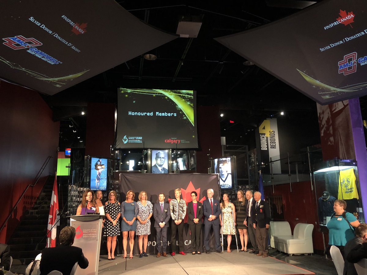Honoured members <a href="/cindy_klassen/">Cindy Klassen</a>, Lanny McDonald, @SDixon_89, Danielle Goyette, <a href="/Lmuenzer/">Lori-Ann Muenzer</a>, <a href="/kyleshew/">Kyle Shewfelt</a>, <a href="/CassieCampbell/">Cassie Campbell-Pascall</a>, <a href="/Catrionald/">Catriona Le May Doan, O.C., OLY</a>, @leegartner, <a href="/michell91557305/">michellecameroncoult</a>, <a href="/HelenVanderburg/">Helen Vanderburg</a>, John Primrose, and Doug Anakin will be joining our #InspireCanada Gala tonight!