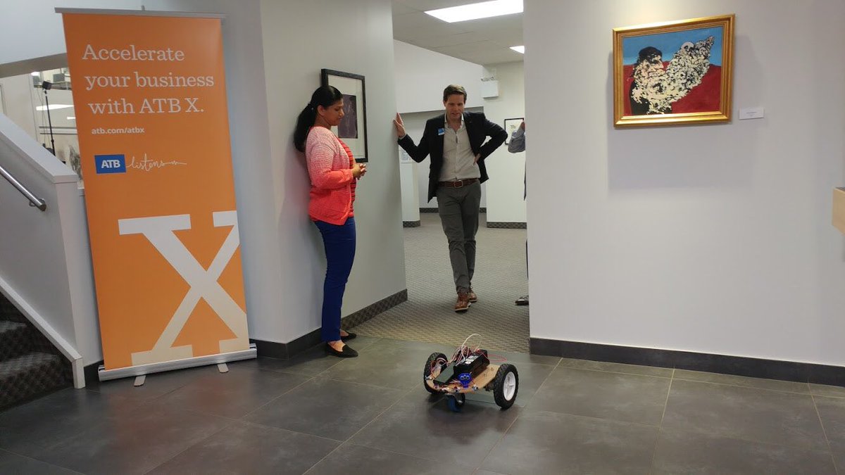 riddell_scott's tweet photo. Lotsa fun at ATB X YEG Product Showcase! Autonomous vehicles, VR, killer products &amp; services so much more. #ATBX #YEG https://t.co/defYnIH1Lp